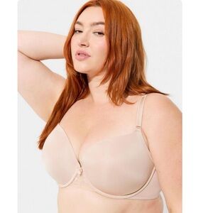NWT, unopened bag. Torrid T-Shirt Push-Up 360 Back Smoothing Bra. Nude. Sz 44B